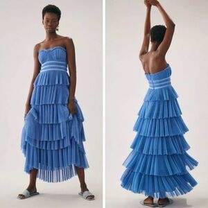 Hutch Blue Tiered Maxi Dress